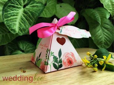 Big Sale - Chỉ 3k/set, Tặng 50% phí thank tag - Hộp quà cưới - Wedding Bee - Hình 4