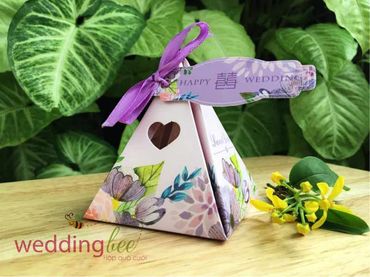 Big Sale - Chỉ 3k/set, Tặng 50% phí thank tag - Hộp quà cưới - Wedding Bee - Hình 6