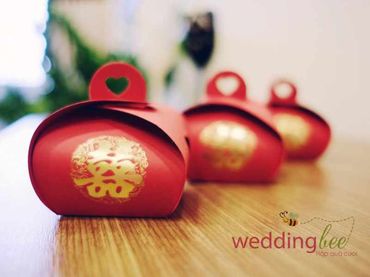 Big Sale - Chỉ 3k/set, Tặng 50% phí thank tag - Hộp quà cưới - Wedding Bee - Hình 3