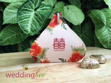 Big Sale - Chỉ 3k/set, Tặng 50% phí thank tag - Hộp quà cưới - Wedding Bee - Hình 9