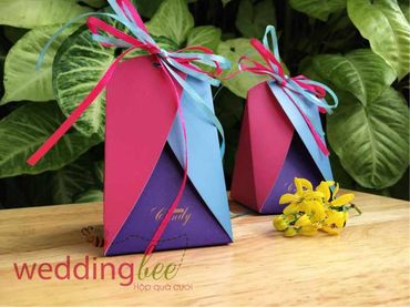 Big Sale - Chỉ 3k/set, Tặng 50% phí thank tag - Hộp quà cưới - Wedding Bee - Hình 5