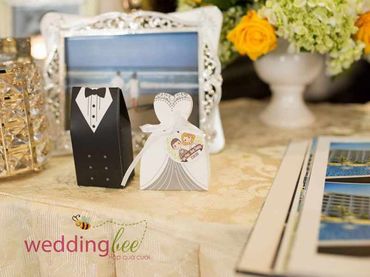 Hộp quà cưới cao cấp lồng chim - Hộp quà cưới - Wedding Bee - Hình 8