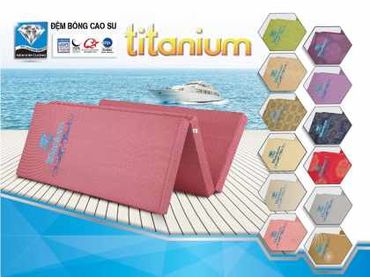 Đệm bông cao su Kim Cương Titanium - Nệm Kim Cương - Hình 1