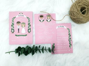 Chibi Wedding - Thiệp cưới nhà Pen - Hình 1