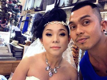 Minh hoa make up co dau thuc te ngay cuoi - Stephen Lee Makeup Studio - Hình 39