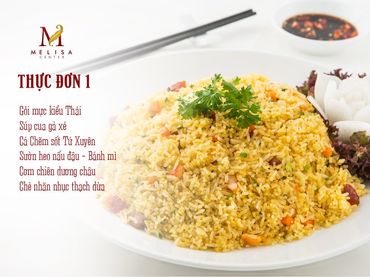 Thực đơn tiệc cưới hấp dẫn - Trung Tâm Tiệc Cưới Hội Nghị Melisa Center - Hình 11