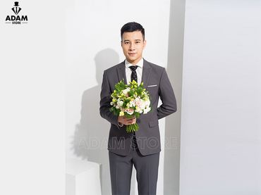 Vest cưới ghi sáng - Adam Store - Hình 2