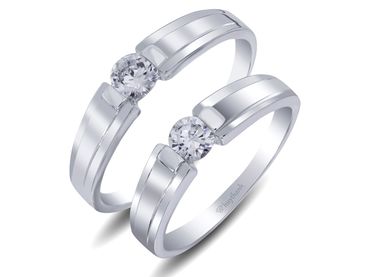 Nhẫn cưới Le Soleil NC 101 - Huy Thanh Jewelry - Hình 1
