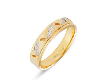 Nhẫn cưới Les Etoiles NC 245A - Huy Thanh Jewelry - Hình 4