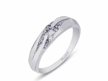 Nhẫn cưới La Nuit NC 275 - Huy Thanh Jewelry - Hình 3