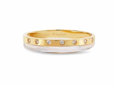 Nhẫn cưới Les Etoiles NC 298 - Huy Thanh Jewelry - Hình 3