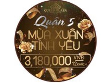 Mùa xuân tình yêu 2018 - Queen Plaza Quận 5 - Trung tâm Hội nghị Tiệc cưới Queen Plaza - Hình 1