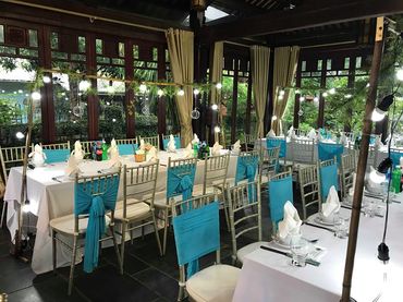 Cầu Vồng Trong Mưa - Tiệc cưới tháng 7 Trang &amp; John - Softwater Restaurant - Hình 20