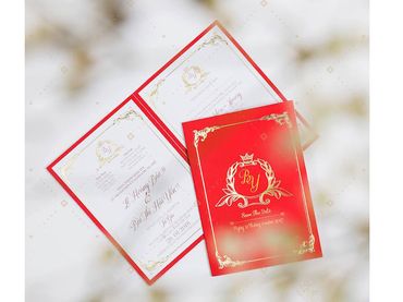 Thiệp cưới Sổ hồng- Xu hướng 2018 - Lubi Wedding Paper - Hình 1