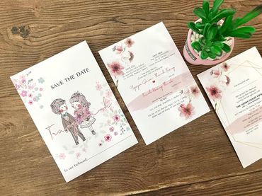 Chibi Wedding - Thiệp cưới nhà Pen - Hình 5