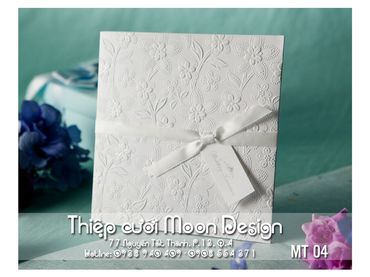 LUXURY WEDDING INVITATION - Thiệp Cưới Moon Design - Hình 5