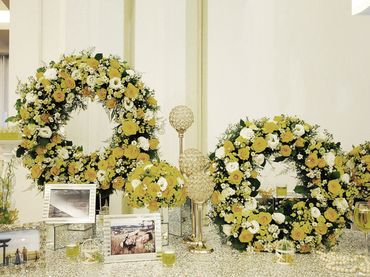 TRANG TRÍ BÀN KỶ NIỆM CHO TIỆC CƯỚI - Nhà hàng tiệc cưới Bạch Kim - Hình 30
