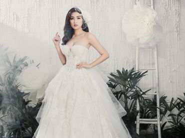 Á hậu Tú Anh đẹp thuần khiết trong BST váy cưới 2017 của Hacchic Bridal - Hacchic Bridal - Hình 18