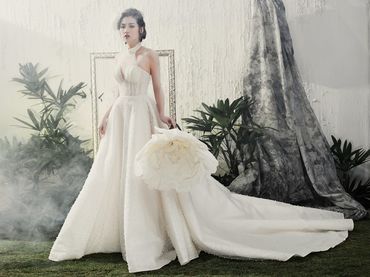 Á hậu Tú Anh đẹp thuần khiết trong BST váy cưới 2017 của Hacchic Bridal - Hacchic Bridal - Hình 22