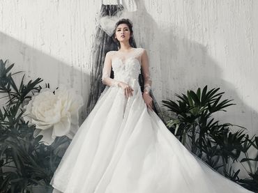 Á hậu Tú Anh đẹp thuần khiết trong BST váy cưới 2017 của Hacchic Bridal - Hacchic Bridal - Hình 6