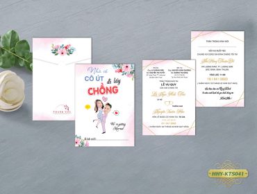 Album mẫu thiệp cưới Số 10 - Phôi thiệp cưới Hoàng Hải Yến - Hình 10