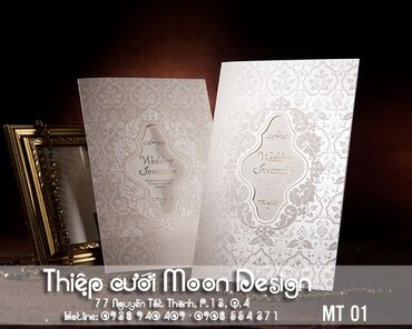 LUXURY WEDDING INVITATION - Thiệp Cưới Moon Design - Hình 2