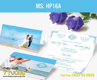 Thiệp cưới in hình - Thiệp Cưới Ý Tưởng - Hình 105