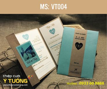 Thiệp cưới Vintage - Thiệp Cưới Ý Tưởng - Hình 19