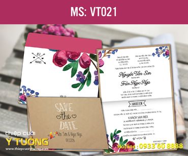 Thiệp cưới Vintage - Thiệp Cưới Ý Tưởng - Hình 47
