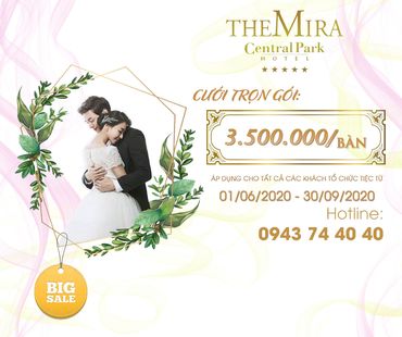  - Trung Tâm Hội Nghị Tiệc Cưới The Mira Central Park - Hình 1