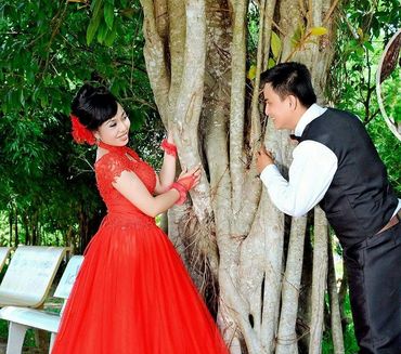 Cùng nắm tay nhau trọn đời anh nhá - Studio áo cưới Hạnh Phúc - Tây Ninh - Hình 3