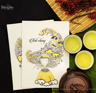 Album Thiệp cưới vẽ tay - Thiệp Cưới The Simple (thesimple.vn) - Hình 1