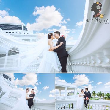 Chụp ảnh cưới ngoại cảnh tại Hồ Yên Trung_ Tuần Châu của cặp đôi Tuấn &amp; Linh - Ảnh viện Hải Phòng Cưới - Hình 3