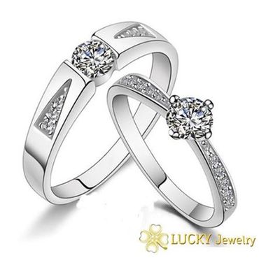 Nhẫn đẹp cho ngày cưới - Lucky Jewelry - Hình 1