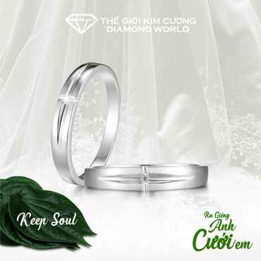 Bộ sưu tập nhẫn cưới "Ra Giêng Anh Cưới Em" - Thế giới Kim Cương - Hình 15