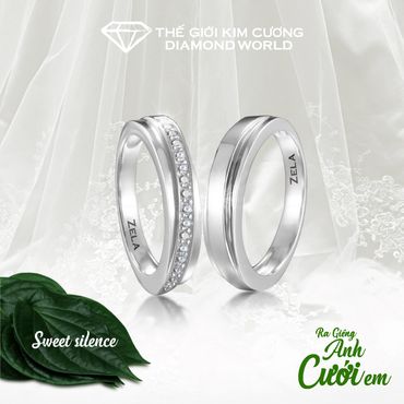 Bộ sưu tập nhẫn cưới "Ra Giêng Anh Cưới Em" - Thế giới Kim Cương - Hình 20