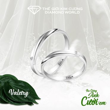 Bộ sưu tập nhẫn cưới "Ra Giêng Anh Cưới Em" - Thế giới Kim Cương - Hình 19