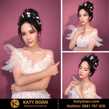 Trang điểm cô dâu tại Long Biên - Katy Đoàn Makeup &amp; Academy - Hình 9