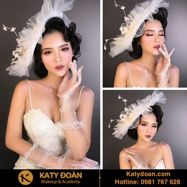Trang điểm cô dâu tại Long Biên - Katy Đoàn Makeup &amp; Academy - Hình 16