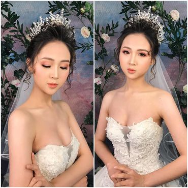 Trang điểm cô dâu tại Long Biên - Katy Đoàn Makeup &amp; Academy - Hình 6