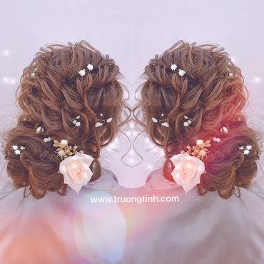 Kiểu tóc cô dâu đẹp - sang trọng - Trương Tịnh Wedding - Hình 7