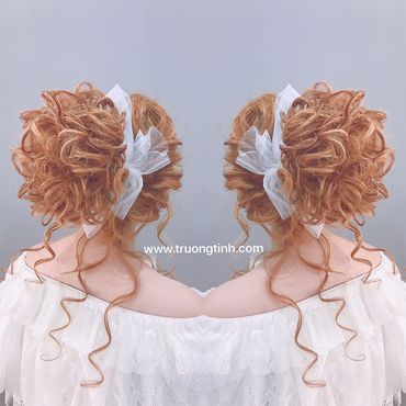 Kiểu tóc cô dâu đẹp - sang trọng - Trương Tịnh Wedding - Hình 17