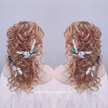 Kiểu tóc cô dâu đẹp - sang trọng - Trương Tịnh Wedding - Hình 20