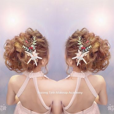 Kiểu tóc cô dâu đẹp - sang trọng - Trương Tịnh Wedding - Hình 23