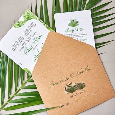 Thiệp cưới Rustic- Xu hướng 2018 - Lubi Wedding Paper - Hình 2