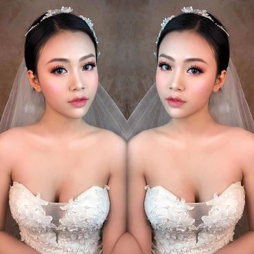 Trang điểm cô dâu tại Long Biên - Katy Đoàn Makeup &amp; Academy - Hình 17