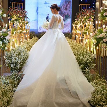 TRANG TRÍ NHÀ HÀNG - Elle Flora Wedding & Event - Hình 8