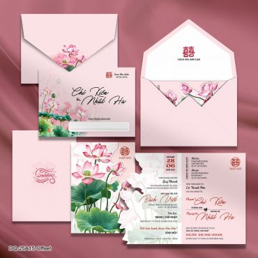 In Thiệp Cưới Số Lượng Ít - In Thiệp Cưới Ngọc Diễm - Hình 24