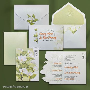 In Thiệp Cưới Số Lượng Ít - In Thiệp Cưới Ngọc Diễm - Hình 28