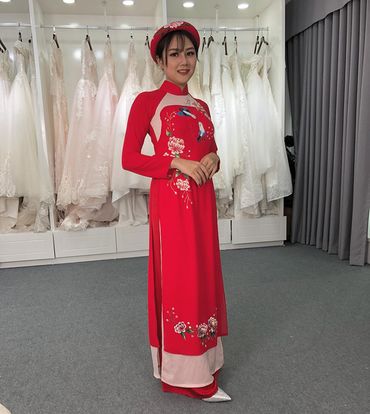 Áo dài cưới - CAMILE BRIDAL - Hình 12